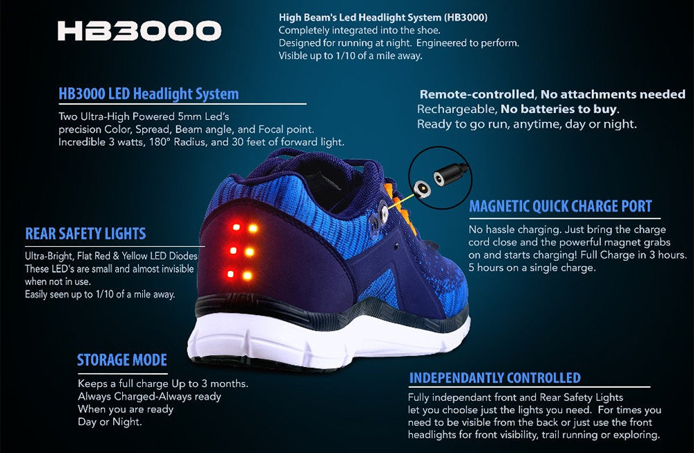 Men's Night Run Safe Runner Shoes